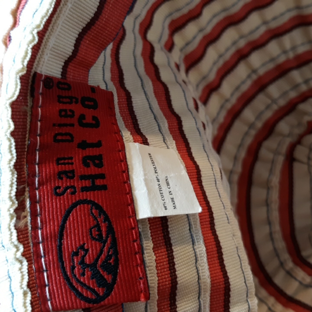 San Diego Hat Co. Novelty Pattern Ribbon Hat - Picture 2 of 4